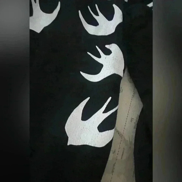 MCQ Alexander McQueen Swallow Sweatshirt Dress Small - Picture 11 of 14